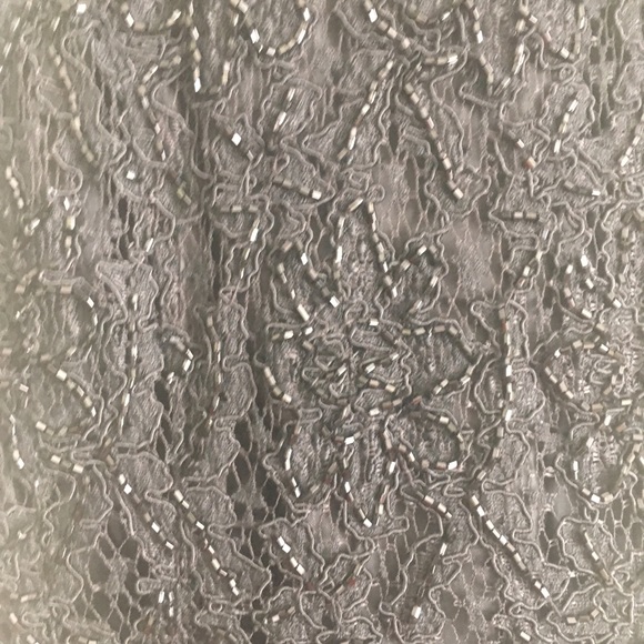 Carmen Marc Valvo Cache | Beaded Evening Dress 4 - Picture 3 of 6